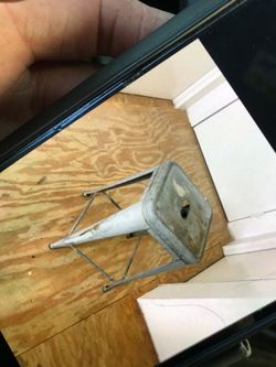 Metal stool