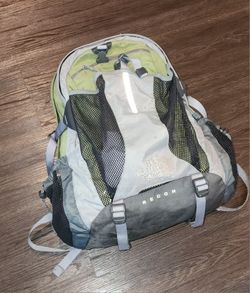 The North Face Backpack. Olive Green