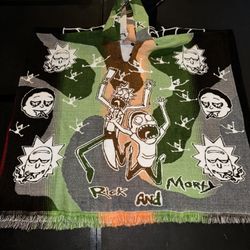 Rick and Morty Poncho