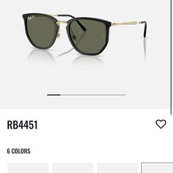 Like new Ray Ban Polarized sunglasses