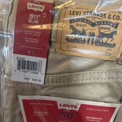 Levi's Boys' 511 Slim Fit Stretch Jeans