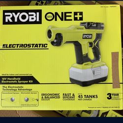 Ryobi 18 Volt One+ Cordless Handheld Electrostatic Sprayer