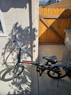Xspec Folding Bike Black