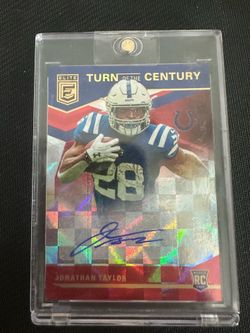 2020 PANIN CHRONICLES DONRUSS ELITE FOOTBALL TURN OF THE CENTURY AUTO 49/99