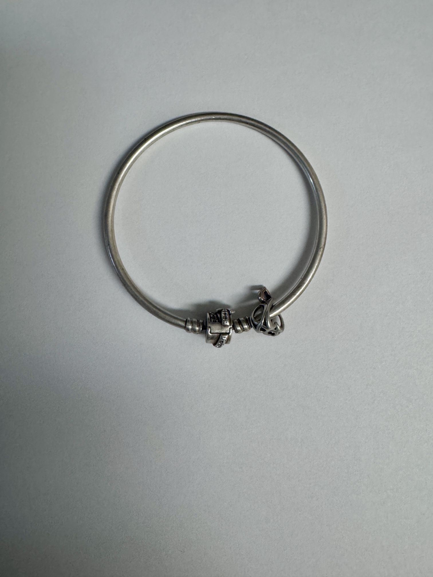 Pandora Bracelet With Friendship Heart USED