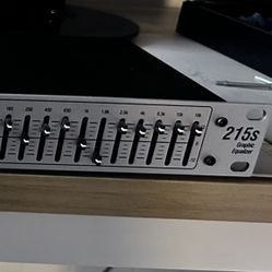 dbx 215s Dual 15 Band Graphic Equalizer
