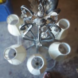 Great Shape Hanging Lamp 6 Bulbs