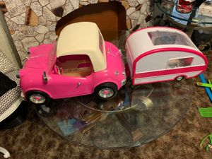 Photo Our Generation Retro Convertible Car Cruiser fits American Girl Dolls 18” Dolls