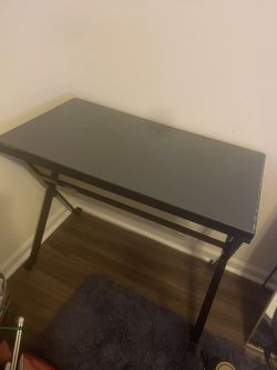 Glass Table Computer desk