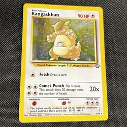 Pokémon Kangaskhan — Jungle 5/64 — Authentic Vintage (Moderately Played) Pokemon