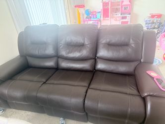 Leather Couch