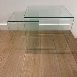 Glass Nesting Tables