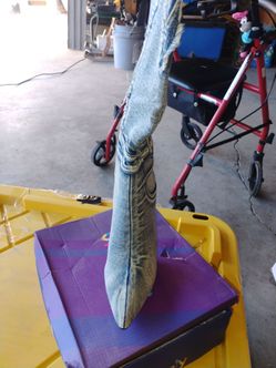 Women's jean boots size 7.5