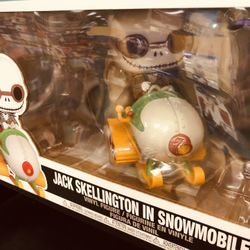 Jack Skellington Snowmobile Disney Train Funko Pop