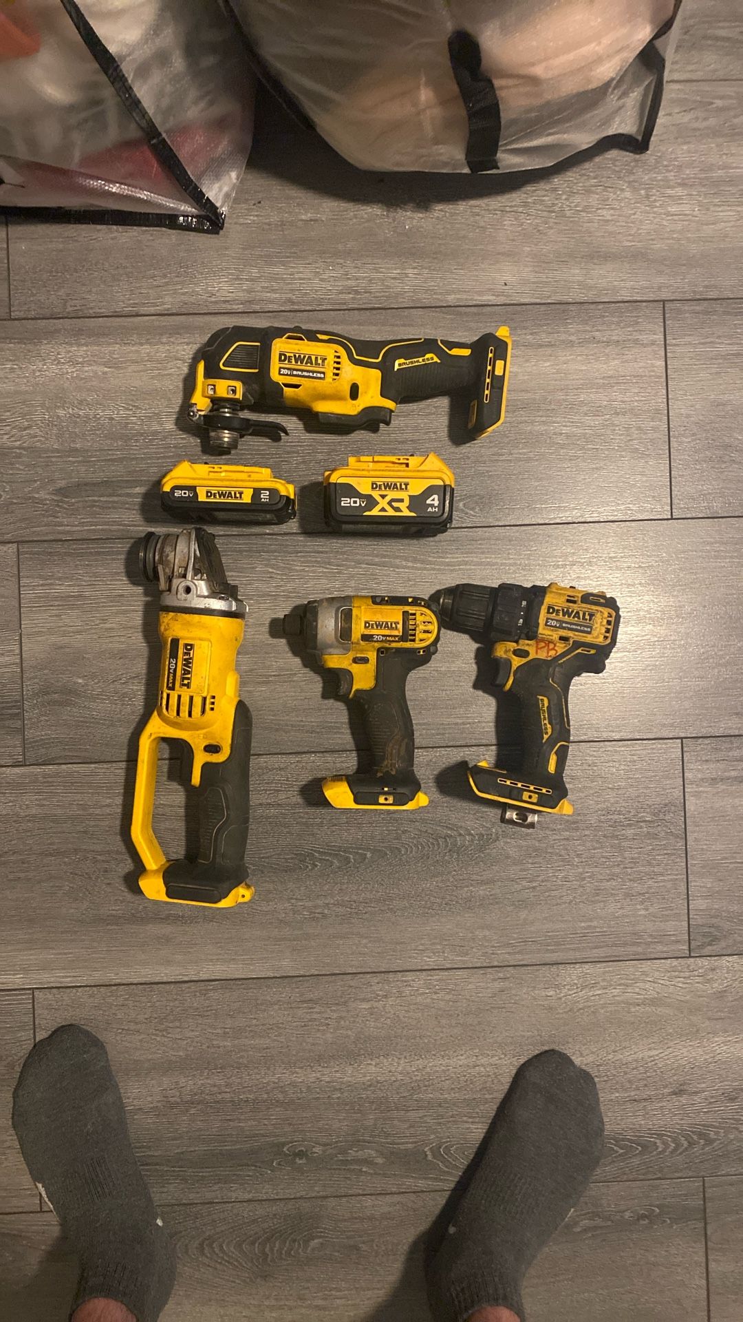 Dewalt Tool Load