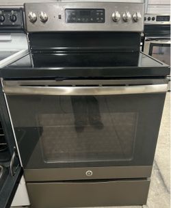 LG Black Stainless Ceramic Range
