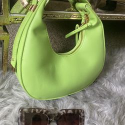 Cute Adjustable Green Bag 