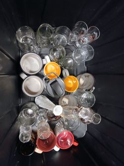 28 total glasses ,mugs ,sets,etc.