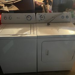 Amana Washer and Dryer(Electric Hookups)