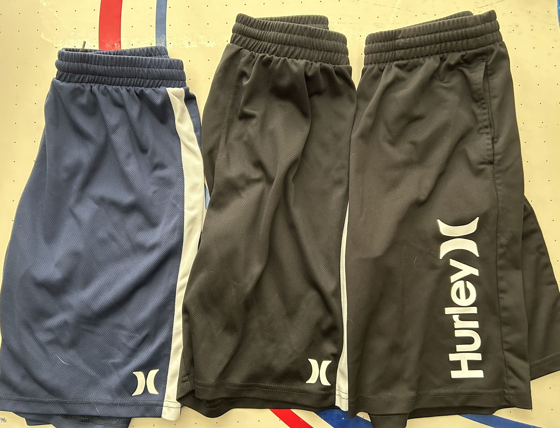 BOYS HURLEY SHORTS (SIZE LARGE)