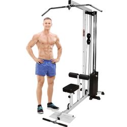 Deltech Fitness Stack Loaded Lat Machine