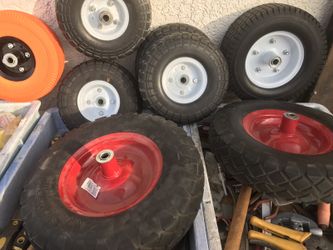 Solid Tires for Dolly & Wheel barrows