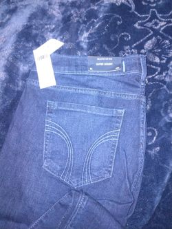 New Hollister Dark Blue Skinny Jeans 