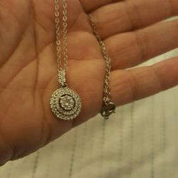  925 sterling silver Pendant necklace 