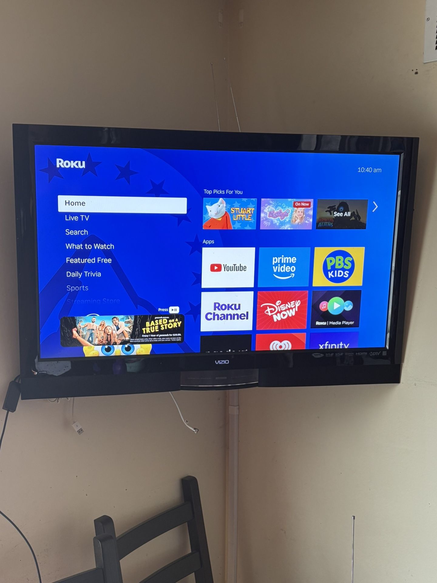 Vizio TV - 37 in