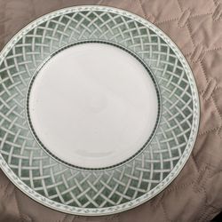 Fitz And Floyd Classic Choices Garden Greens Dinner Plates