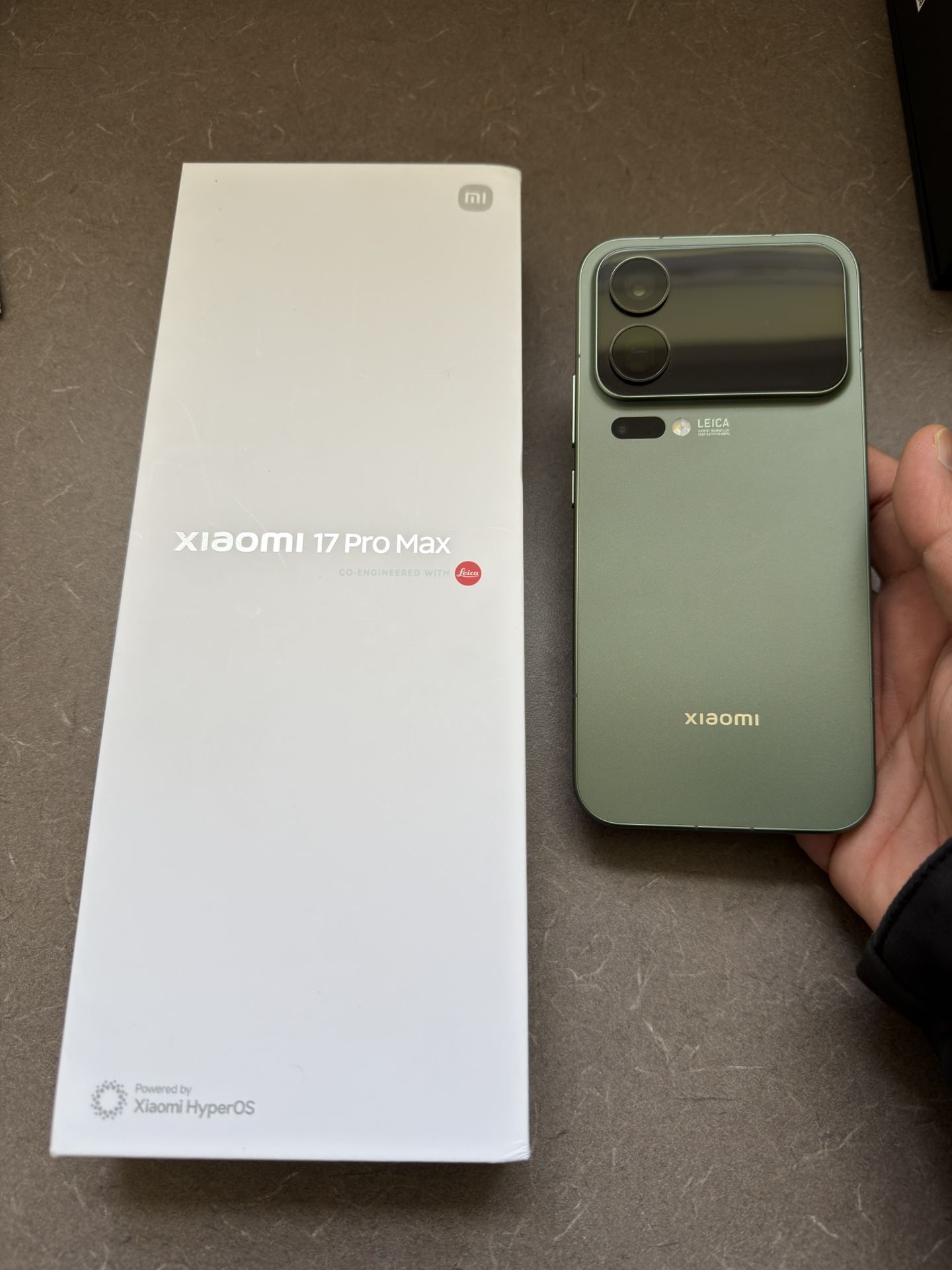 Xiaomi 17 pro Max 512gb green unlocked