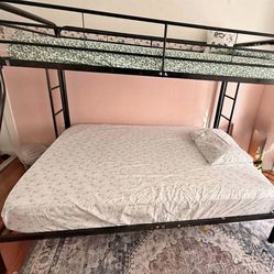 Bunk beds metal twin and full size Taking offers Acepto Ofertas mattress not included