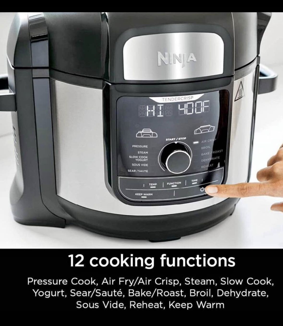 Ninja 8 Qt Air fryer/ Pressure Cooker