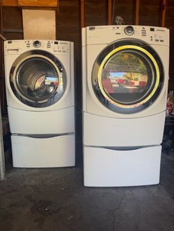 Maytag Front Load Washer and Dryer Set