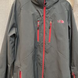 Used Men’s Clooney Triclimate XL Asphalt Gray Red 2 In 1 North Face Jacket