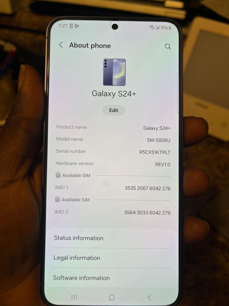 Samsung Galaxy S24 Plus Verizon Locked