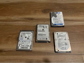 Assorted SATA Hard Drives