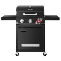 Dyna-Glo 3-Burner Propane Gas Grill - propane tank and cover included