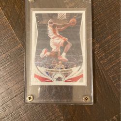 Lebron james card In plastic 