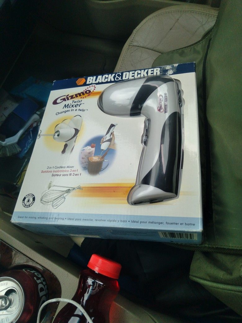 Black N Decker Gizmo Twist Mixer