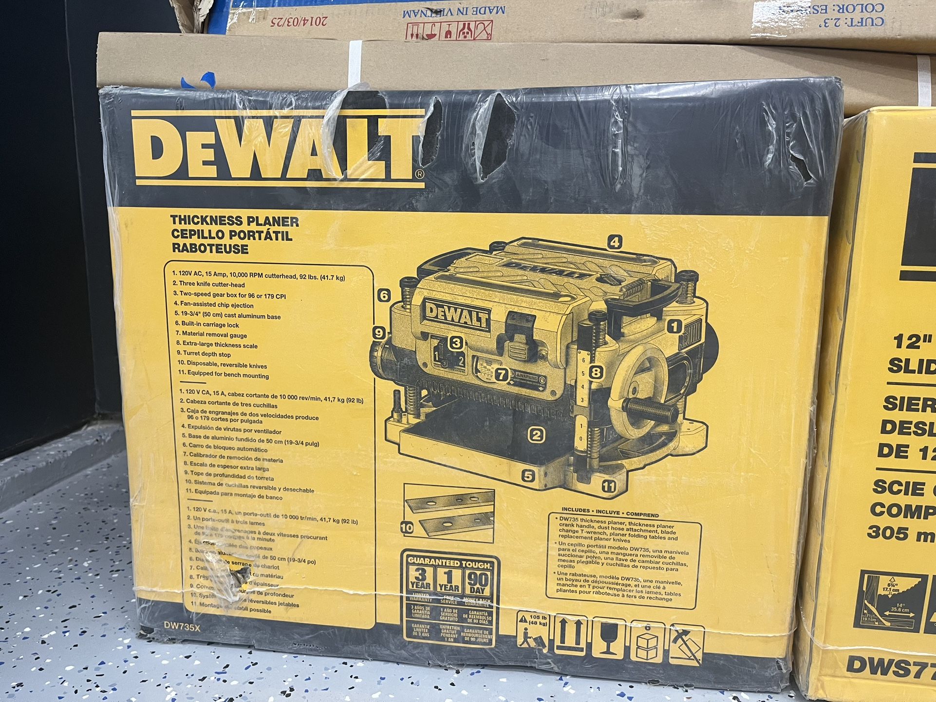 Dewalt Dw735x Planner