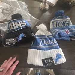 LIONS WINTER HATS $12.....