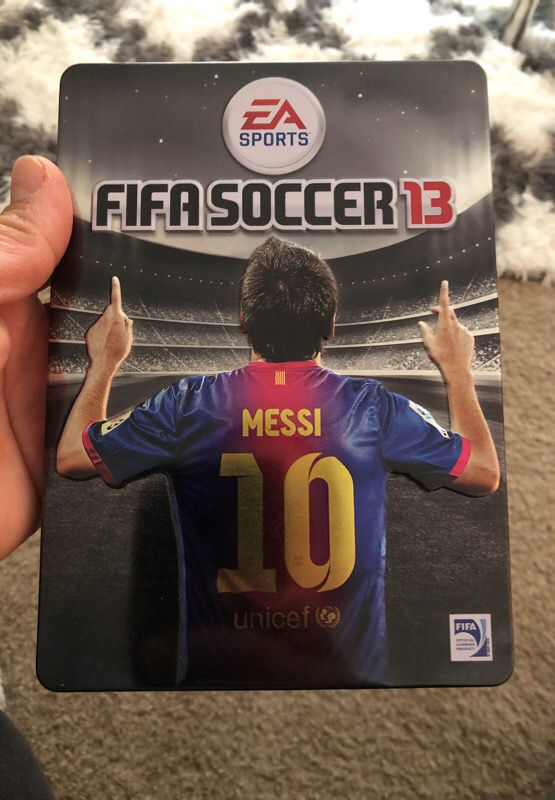 FIFA 2013 metal box special edition Messi