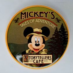 Mickey’s Tales of Adventure - Storytellers Café, Disneyland Resort Button