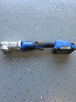 Kobalt 24V Max Brushless Right Angle Impact Wrench