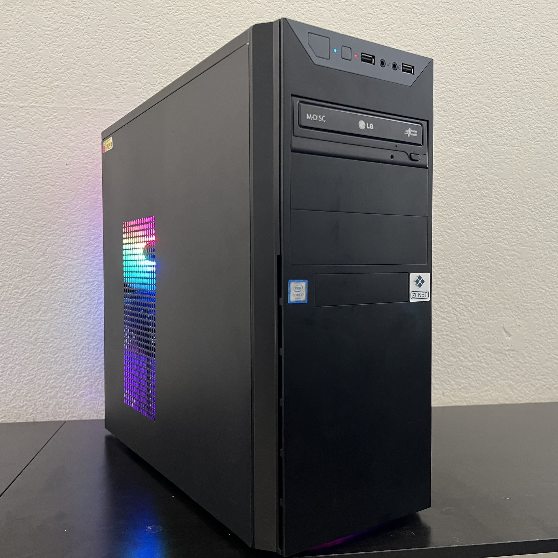 FAST Entry Level i7 Gaming PC Computer (i7-6700, GTX 960, 32GB RAM, 256GB NVMe + 1TB HDD)