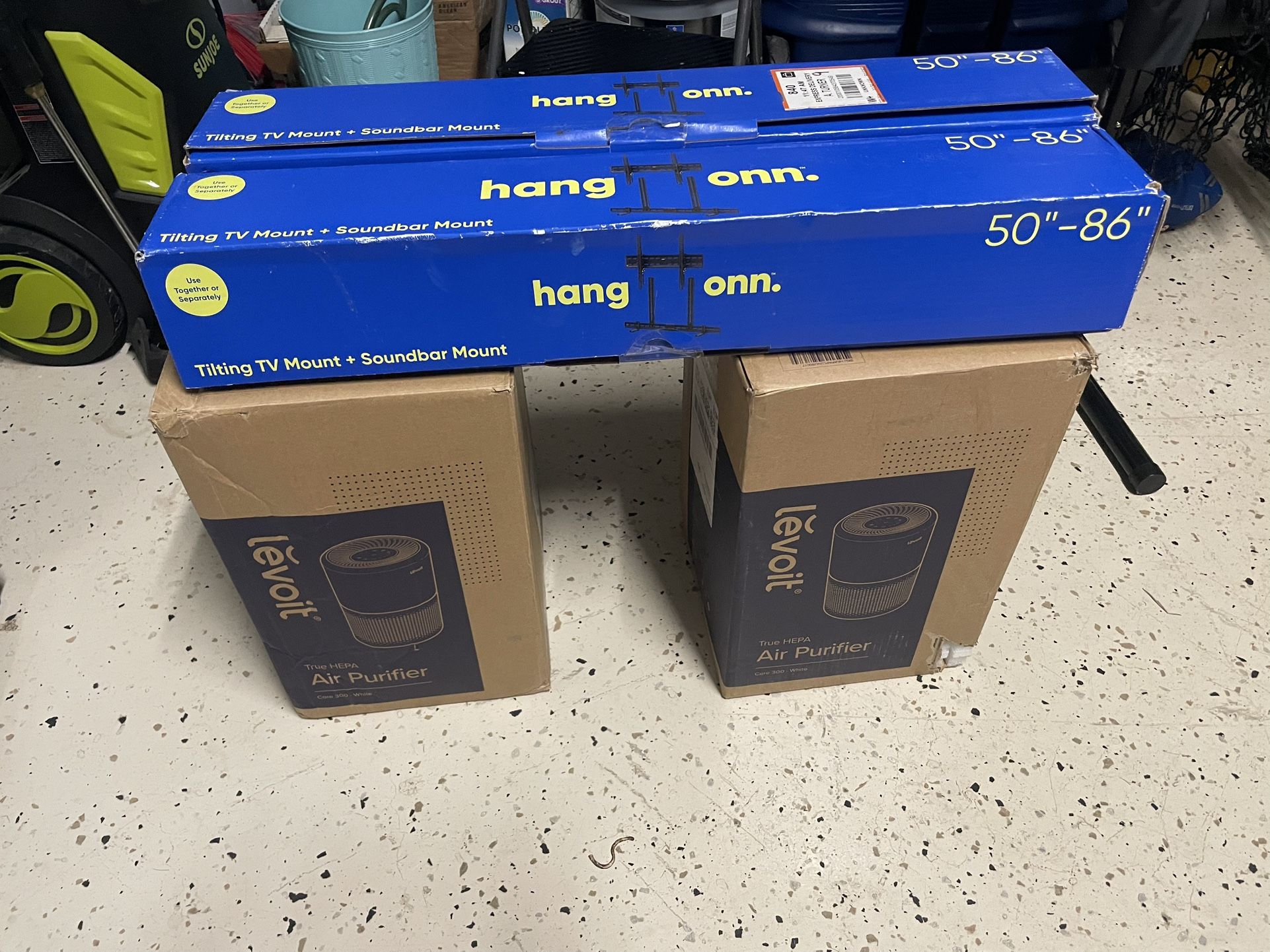 Brand New Levoit Air Purifiers & Onn TV Mounts (Great Deal!)