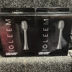 GLEEM REPLACEMENT BRUSH HEADS