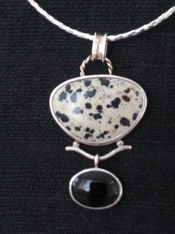 DESIGNER Pendant~925 STERLING silver PENDANT 16 inch necklace