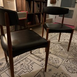 2 Antique Dining Chairs